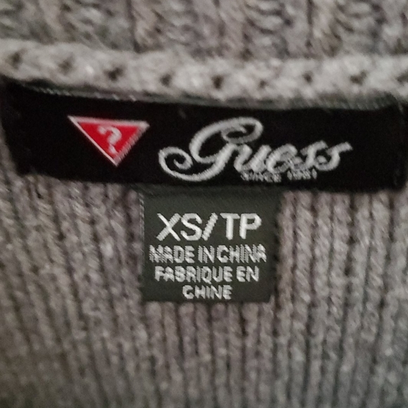 Womans GUESS fold over sweater - Picture 2 of 3